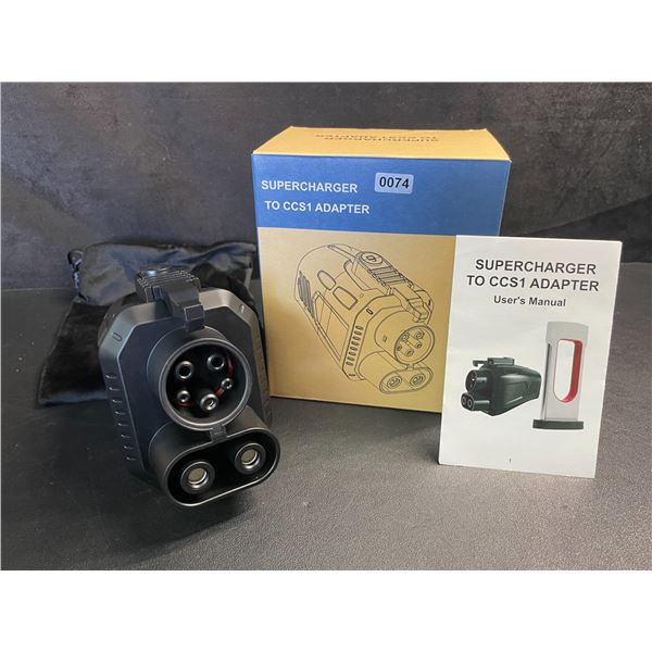 NACS to CCS1 Supercharger Adapter - Allows TESLA NACS Use on Alternate Brands - New Sealed