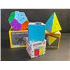 Image 1 : 3-Pack Speed Cube Set - Rubix Speed Cube Puzzles; Assorted Designs - New