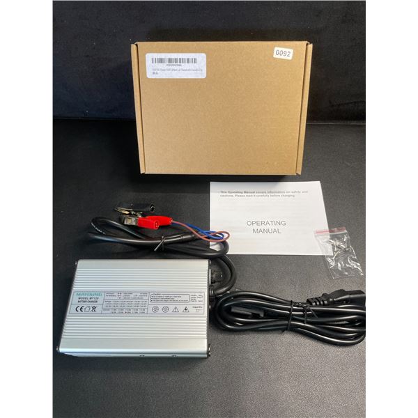 14.6V 6A LiFePO4 Battery Smart Charger with Crocodile Clips - Brand New!