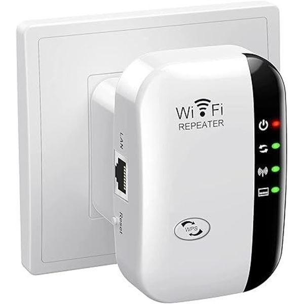 WiFi Extender/Signal Booster (Covers Up to 5000sq.ft & 55 Devices) High Speed/Range Coverage - New