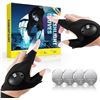 Image 1 : LED Flashlight Gloves - Batteries Included - Great for Precision Work, Outdoors, Crafting - New