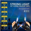 Image 2 : LED Flashlight Gloves - Batteries Included - Great for Precision Work, Outdoors, Crafting - New