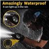Image 5 : LED Flashlight Gloves - Batteries Included - Great for Precision Work, Outdoors, Crafting - New