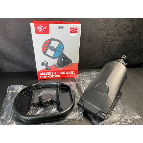 Nintendo Switch 2 Racing Steering Wheel Table Attachment - Great for Mario Kart/Racing Games; NEW!