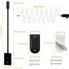 Image 6 : Enuotek Flexible LED Wall-Mount Reading Light/Bedside Light w/ USB Charging Base; Touch Control; New