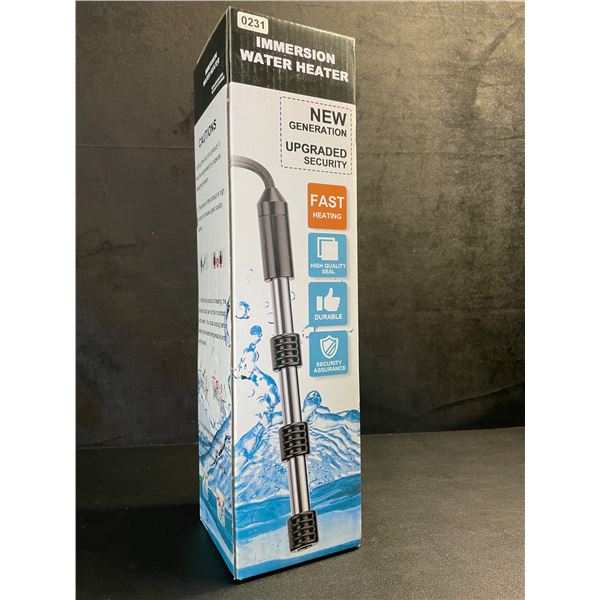 2000W Immersion Water Heater with Digital LCD Thermometer, Fast Heating & Constant Temp - NEW