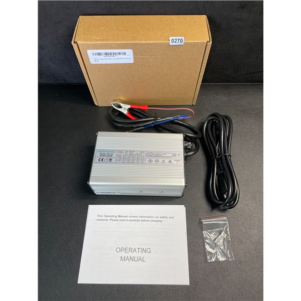 14.6V 6A LiFePO4 Battery Smart Charger with Crocodile Clips - Brand New!