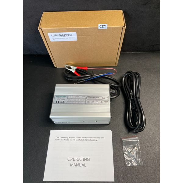 14.6V 6A LiFePO4 Battery Smart Charger with Crocodile Clips - Brand New!