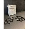 Image 1 : 2-Pack Black Self-Defence Rings - New