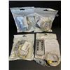 Image 6 : 3 Packs LED Fairy Lights/String Lights with Remote Control - Warm White - 9.8FT Each - New