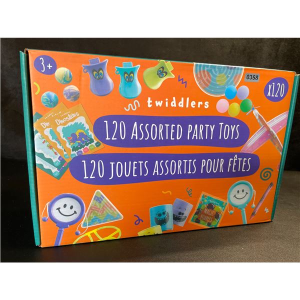 Twiddlers 120PC Box of Assorted Party Toys/Party Favors - Brand New!