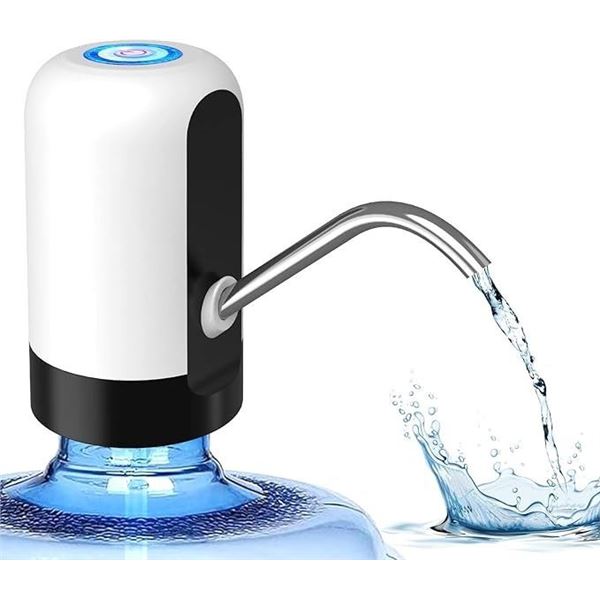 2 Automatic/Portable Water Dispensers/Electric Water Pumps; Fits Directly On 5 Gallon Bottles! New