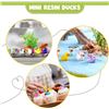 Image 5 : 2 Packs (120Pcs Each) Mini Colorful Resin Ducks - Tiny Resin Ducks/Miniature Figures - New