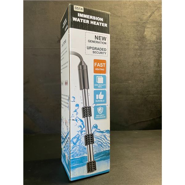 2000W Immersion Water Heater with Digital LCD Thermometer, Fast Heating & Constant Temp - NEW