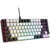 Image 1 : G84 RGB Backlit Gaming Keyboard - Compact Wired Mechanical Computer Keyboard - New