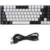 Image 2 : G84 RGB Backlit Gaming Keyboard - Compact Wired Mechanical Computer Keyboard - New