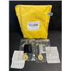 Image 9 : 2-Pack Combination Padlocks with Keys; 4-Digit, Waterproof Locks (Black & Silver) - New