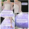 Image 3 : Light-Up Princess Elsa Costume for Girls with Dress & Accessories; Built-In LED Lights - New!