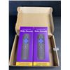 Image 1 : 2-Pack Remotes for Roku TV - Classic Roku Remotes Compatible w/ TCL/Onn/Hisense/Sharp etc. NEW