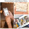 Image 7 : E10 Portable Bluetooth Label Maker Machine with 3 Rolls of Labels; Easy App Control; Inkless - New!