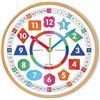 Image 1 : 10-Inch Learning Time/Wall Clock for Kids - Learning/Teaching Clock - New