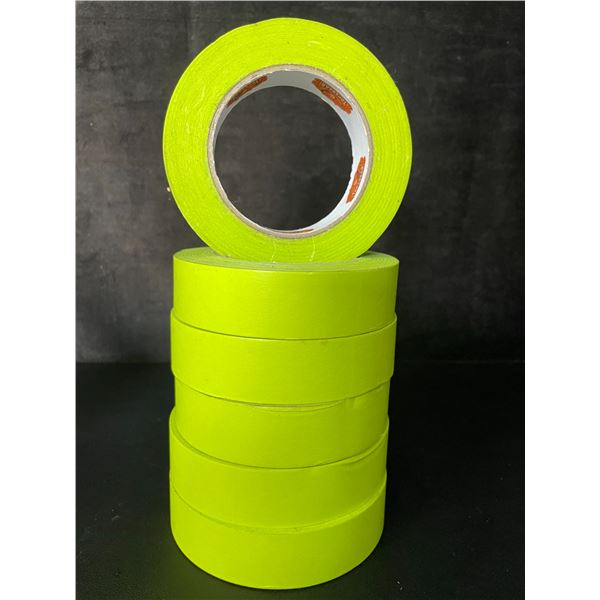 6-Rolls of Tapebear Green Masking Tape/Painter's Tape (50m Per Roll) - New!