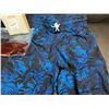 Image 5 : Brisira Men's Quick-Dry Swim Shorts/Swim Trunks (XS) Blue Tropical Design - New