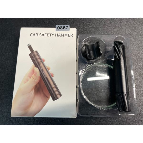 Car Safety Hammer/Emergency Escape Tool - Glass Breaker Emergency Tool - New