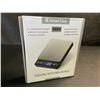 Image 1 : KitehnTour Digital Kitchen Scale - Backlit LCD Display, Multiple Units, Touch Control - New
