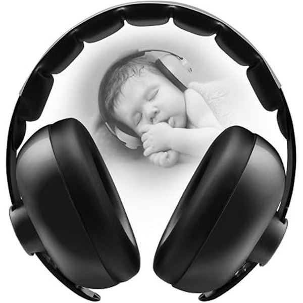 Lot of 3 Baby Headphones/Noise Cancelling Hearing Protection Headphones for 3m to 3yrs - New!