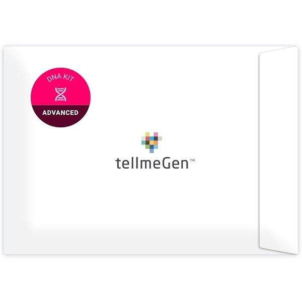 TellmeGen Advanced DNA Test Kit (Health - Traits - Wellness - Ancestry) Easy, Fast, At-Home DNA Test