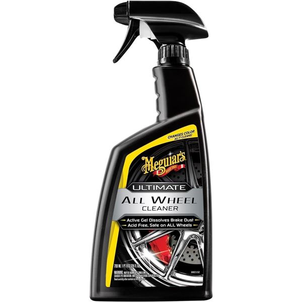 Meguiar's Ultimate All Wheel Cleaner (709ml) Safe for All Wheels/Quickly Dissolves Brake Dust - New