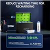 Image 7 : 8-Pack Rechargeable AA Lithium Batteries with Charger Box; 3800mWh High-Capacity Li-Ion Battery Set
