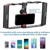 Image 3 : Universal Smartphone Video Kit/Vlogging Kit; Lavalier Mic & Video Light Smartphone Video Rig - New