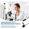 Image 4 : Universal Smartphone Video Kit/Vlogging Kit; Lavalier Mic & Video Light Smartphone Video Rig - New