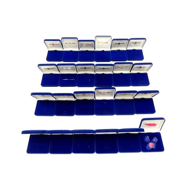 ASSORTED MEDAL PRESENTATION BOX LOT