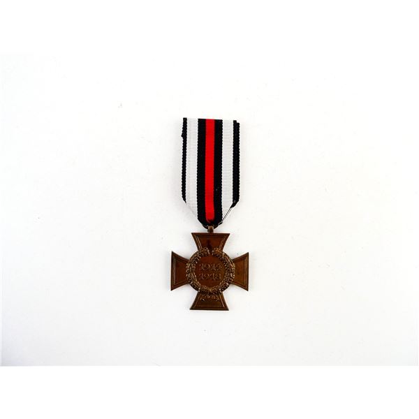 WWI GERMAN NON-COMBATANTS HONOUR CROSS MEDAL