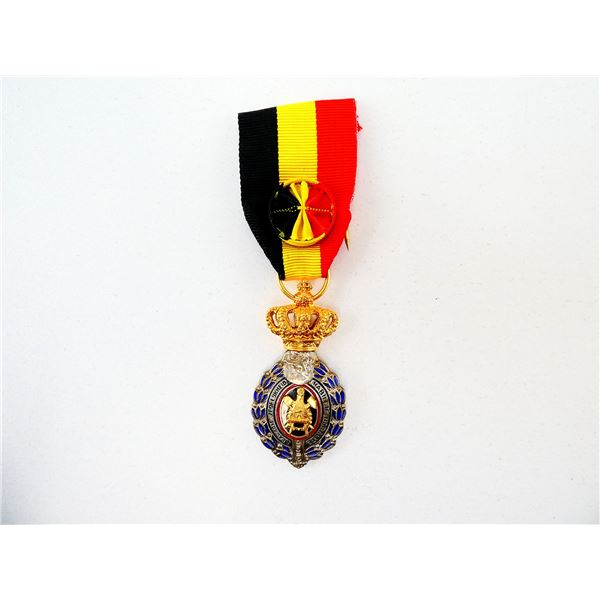 BELGIAN LABOUR DECORATION MEDAL IN GOLD