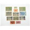 Image 1 : ASSORTED WWI / POST-WWI BANK NOTE LOT