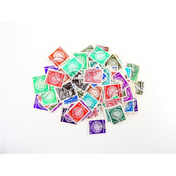 ASSORTED EAST GERMAN STAMP LOT