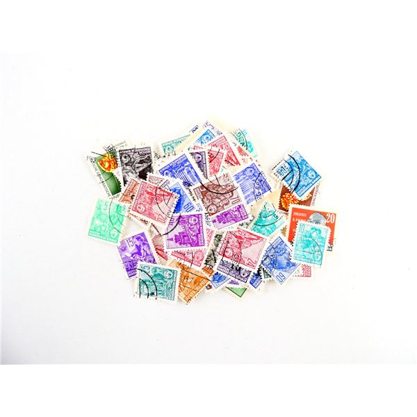 ASSORTED EAST GERMAN STAMP LOT