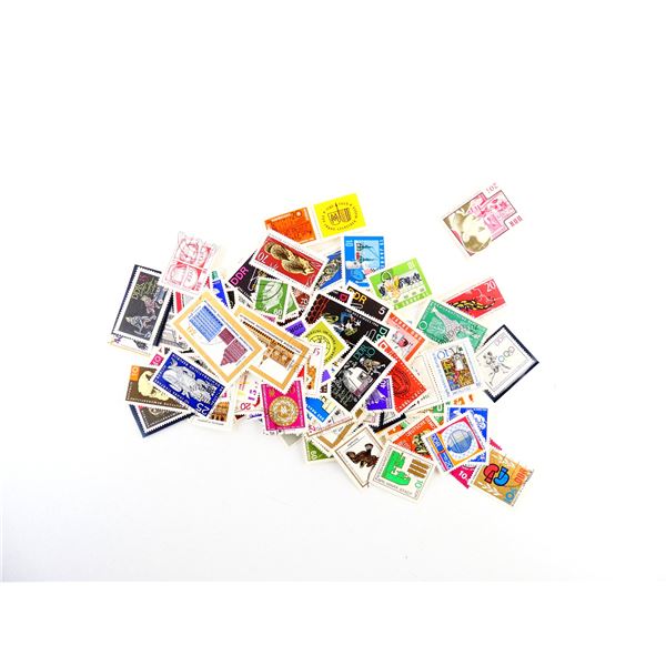 ASSORTED EAST GERMAN STAMP LOT