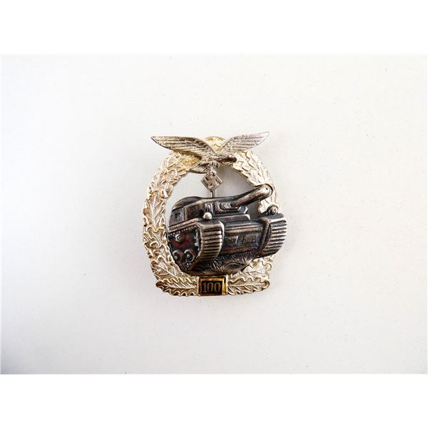 REPRODUCTION GERMAN LUFTWAFFE PANZER ASSAULT BADGE