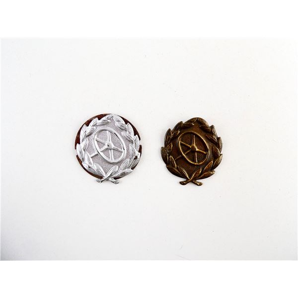 WWII GERMAN DRIVER'S PROFICIENCY BADGE LOT