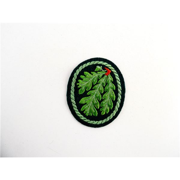 WWII GERMAN JAGER RIFLE MAN SLEEVE BADGE