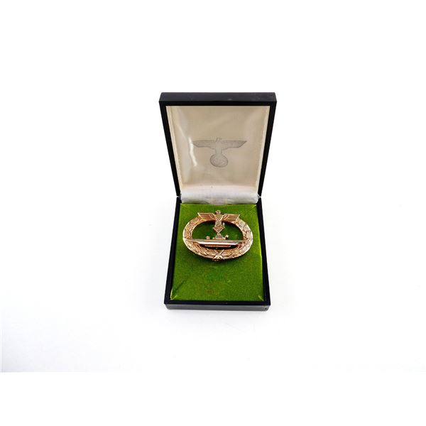 REPRODUCTION GERMAN KREIGSMARINE U-BOAT WAR BADGE