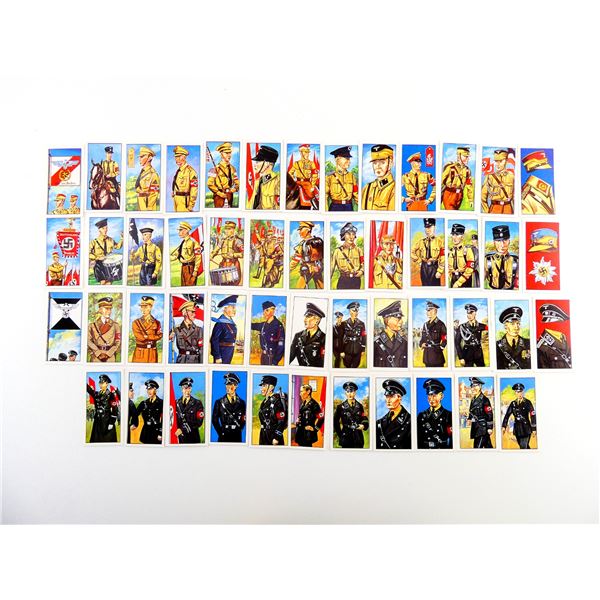 1970'S TONY OLIVER GERMAN UNIFORMS TRADE CARD SET