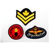 Image 6 : ASSORTED MILITARY BADGES, ETC. LOT