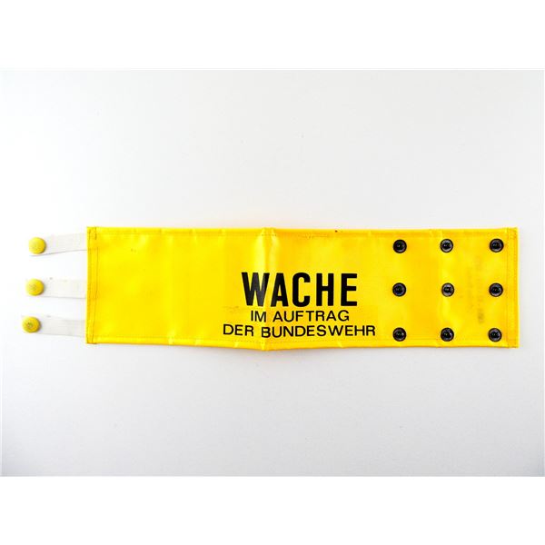 GERMAN BUNDESWEHR CIVILIAN GUARDS ARM BAND