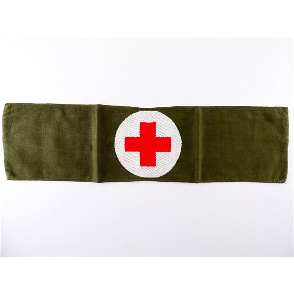GERMAN BUNDESWEHR RED CROSS MEDICAL PERSONNEL ARM BAND